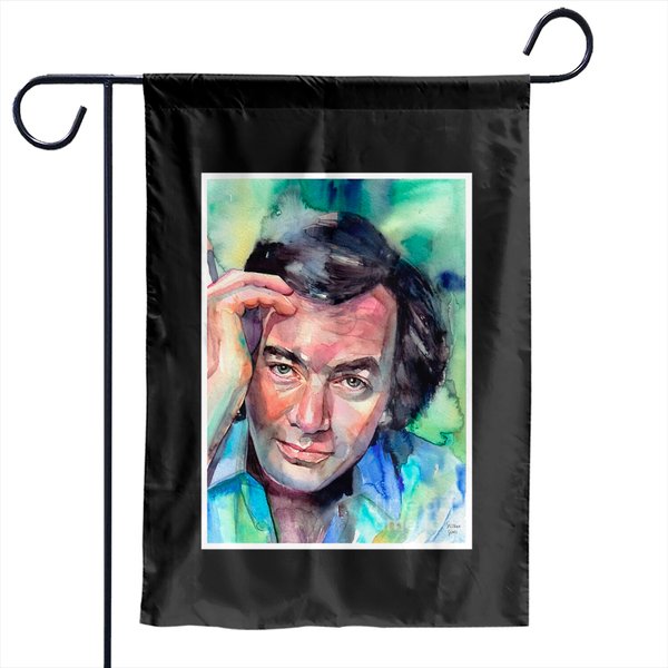 Neil Diamond Graphic Garden Flag: Unisex Size S-5xl