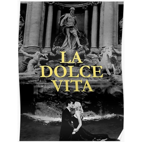 La Dolce Vita Art Premium Matte Vertical Poster-image