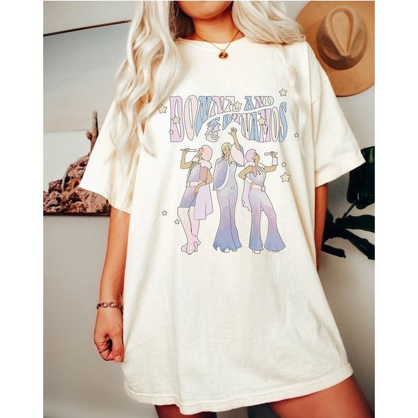 Donna And The Dynamos Pastel Dancing Queens Shirt-image
