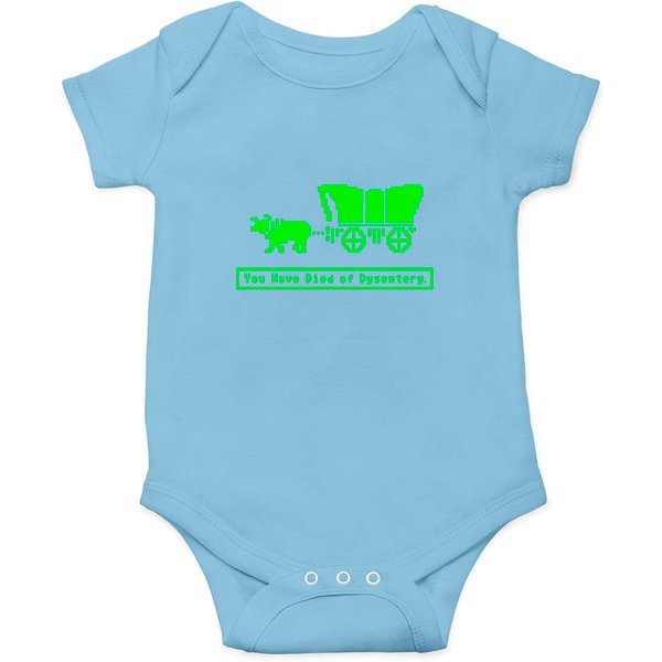 You Have Died Of Dysentery Oregon Trail V.2 - You Have Died Of Dysentery - Onesies-image