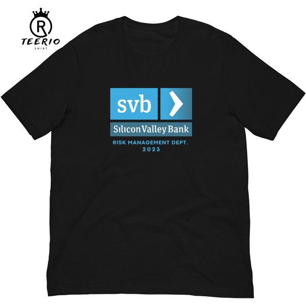 Svb Silicon Valley Bank Risk Management T-Shirt-image