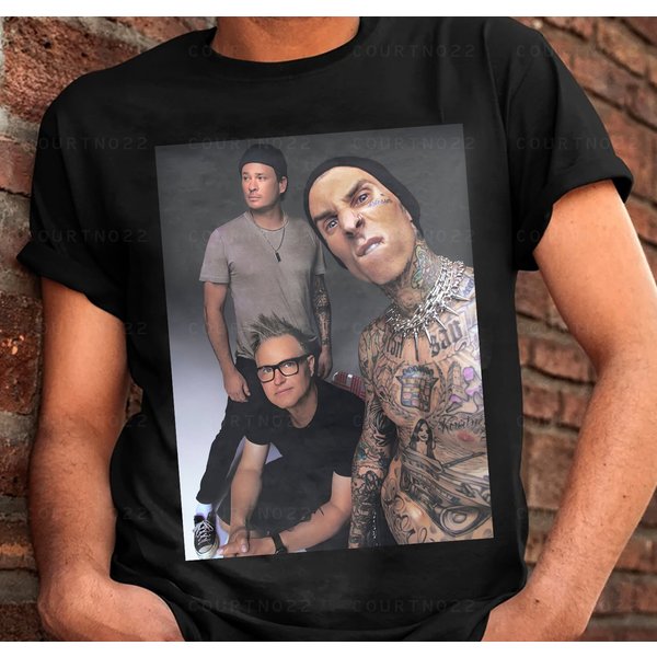 B.Lin.K 182 B.Link 182 Band Vintage Shirt, Vintage Blink Band World Tour 2023 2024 Merch-image