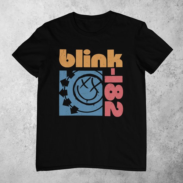Vintage B.Lin.K 182 Shirt, B.Lin.K 182 World Tour, B.Lin.K 182 Music Band, B.Lin.K 182 Pop-Punk Band Reunite For World Tour 2022-image