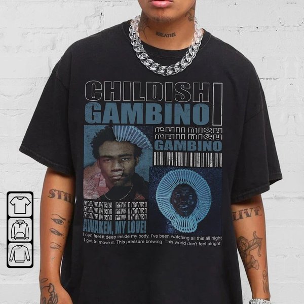 Childish Gambino Awaken, My Love Shirt Hip Hop 90S-image