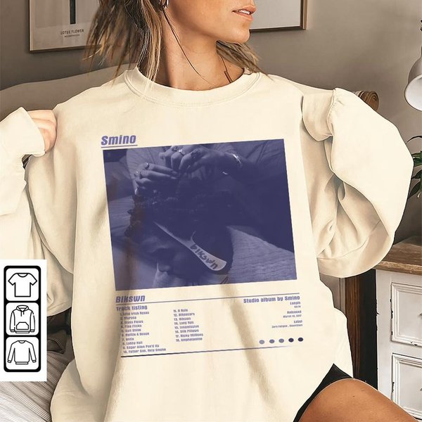 Smino - Blkswn Album Tracklist Shirt, Smino Tee-image