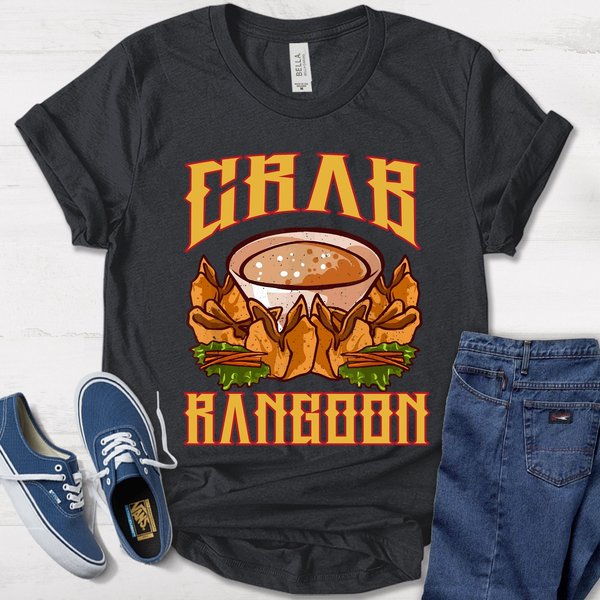 Crab Rangoon Heavy Metal Sweatshirt, Crab Rangoon Vintage Shirt-image