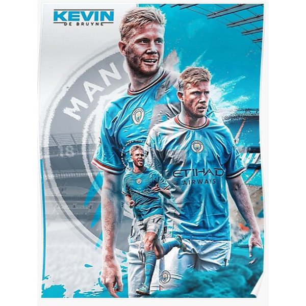 Kevin De Bruyne New Premium Matte Vertical Poster-image