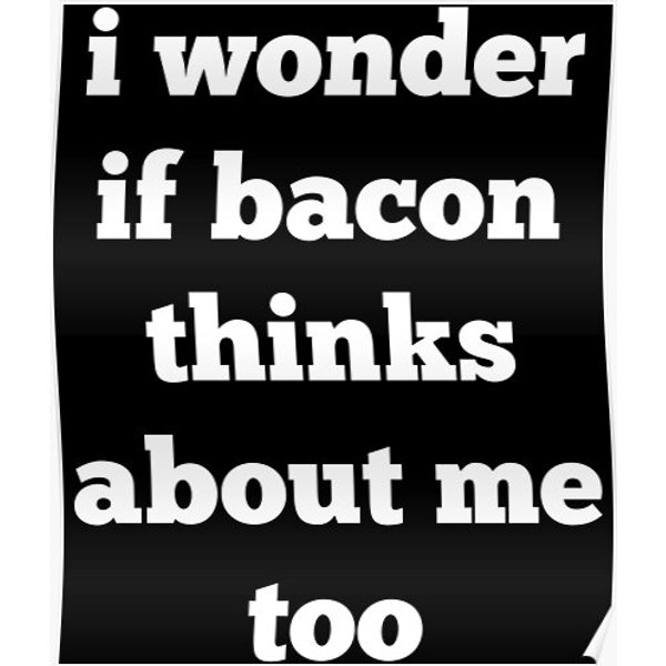 Bacon Food Foodie Premium Matte Vertical Poster-image
