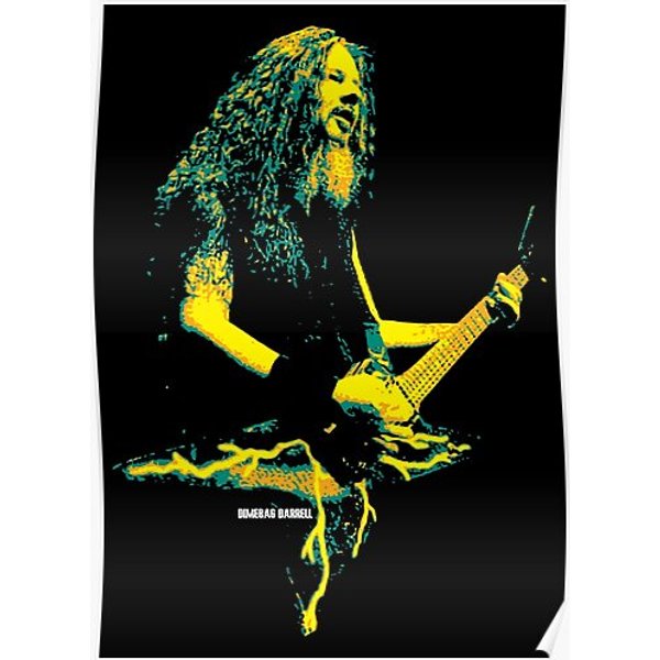 Dimebag Darrell. Diamond Darrell. Darrell Lance Abbott. An American Musician And Songwriter V8 Premium Matte Vertical Poster-image