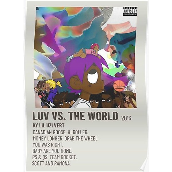 Luv Vs The World Premium Matte Vertical Poster-image