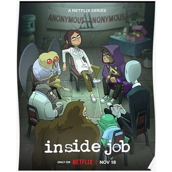 Inside Job Premium Matte Vertical Poster-image
