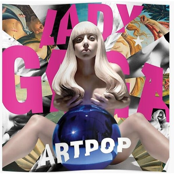 Artpop Lady Poster Premium Matte Vertical Poster-image