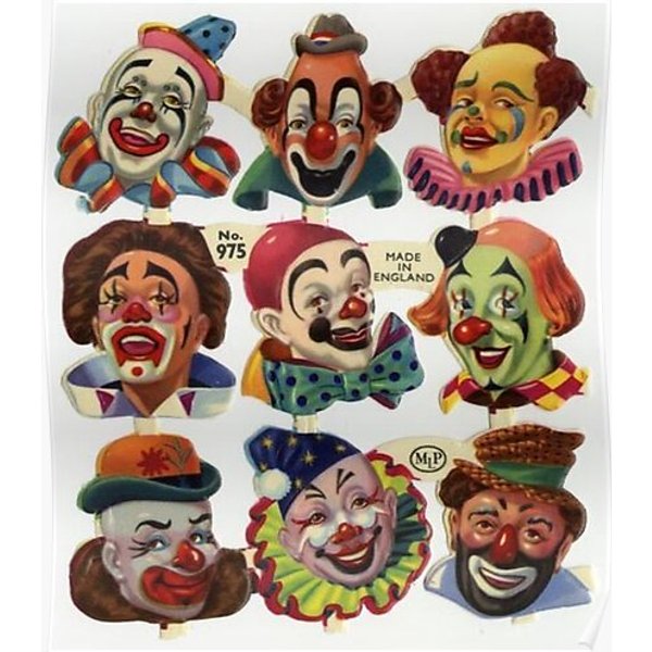 Circus Vintage Clown Premium Matte Vertical Poster-image