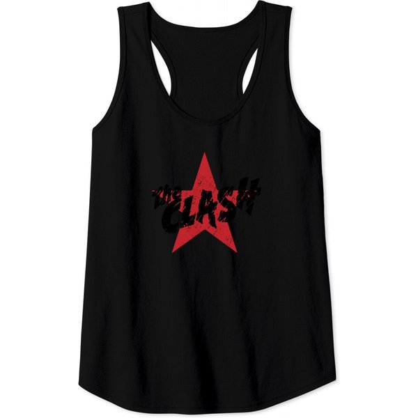 The Clash Tank Tops - Vintage Punk Rock Fan Gear-image