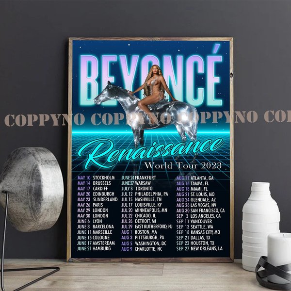 Beyonce 2023 Renaissance World Tour Poster-image