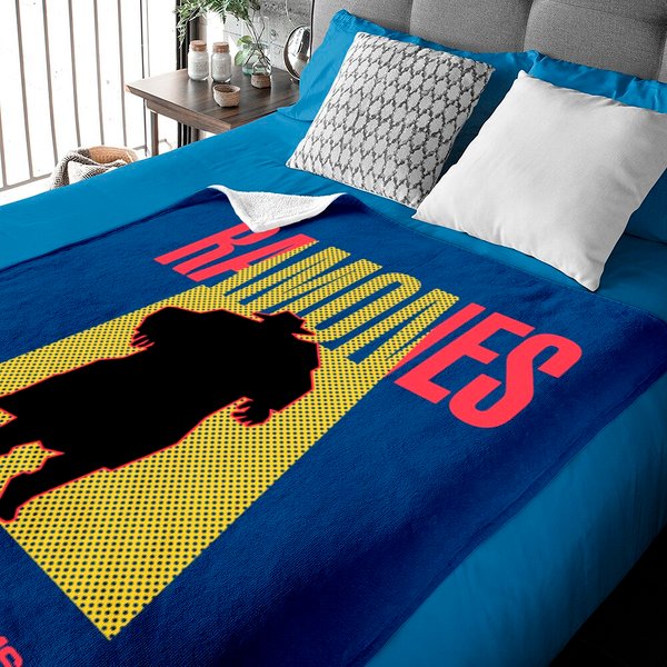 1981 Ramones "Pleasant Dreams" Vintage Punk Rock Band Tour Baby Blankets 80S 1980S-image