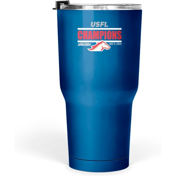 Birmingham Stallions Usfl Champions Tumblers 30 Oz-image