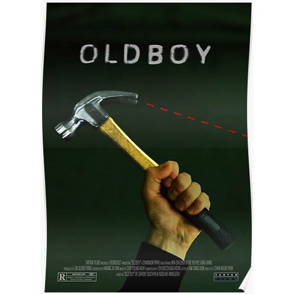 Old Boy Alt-Movie Poster Premium Matte Vertical Poster-image