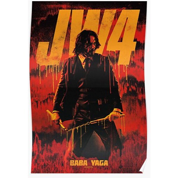 John Wick Chapter 4 Poster Premium Matte Vertical Poster-image