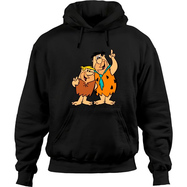 Barney Rubble And Fred Flintstone Hoodies
