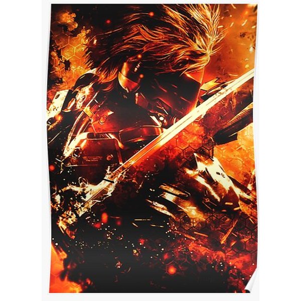 Metal Gear Rising Raiden Premium Matte Vertical Poster-image