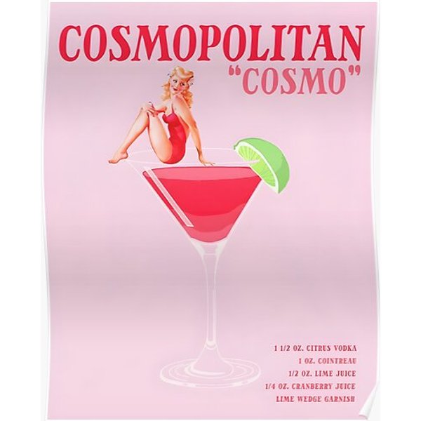 Cosmopolitan "Cosmo" Premium Matte Vertical Poster-image