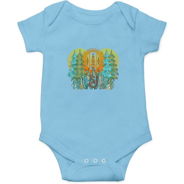 Sci Mysterious Forest String Cheese Incident Onesies