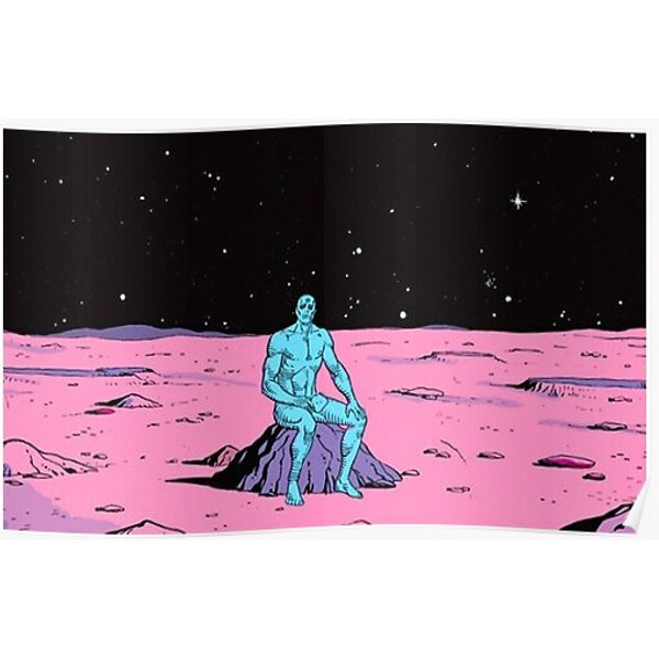 The Watchmen - Dr Manhattan Premium Matte Vertical Poster-image