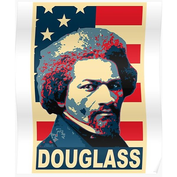 Frederick Douglass Propaganda Pop Art Premium Matte Vertical Poster-image