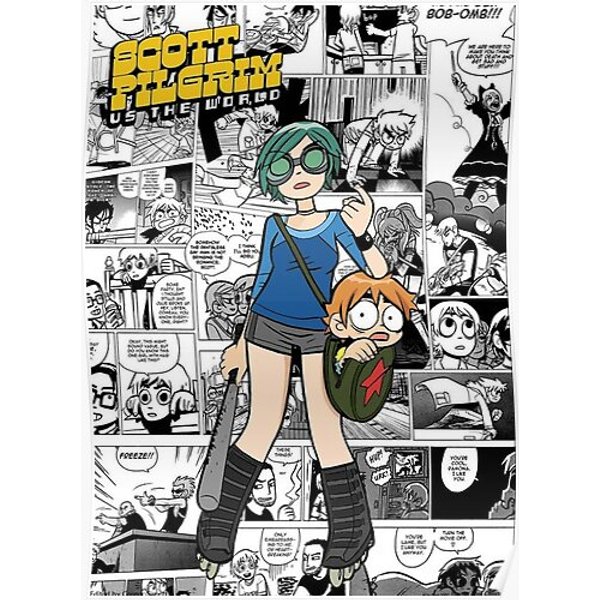 Scott Pilgrim Premium Matte Vertical Poster-image