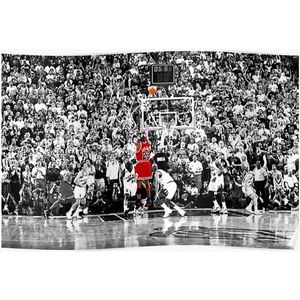 Jordan Last Shot Premium Matte Poster-image