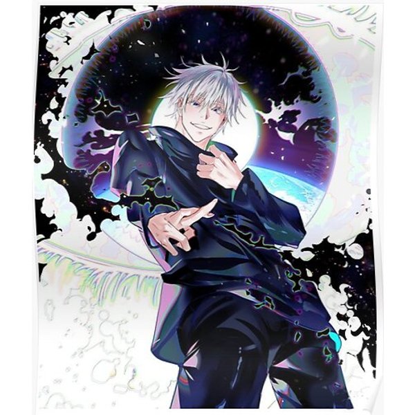 Gojo Saturo Void Premium Matte Vertical Poster-image