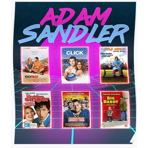 Adam Sandler - 80S Premium Matte Vertical Poster-image