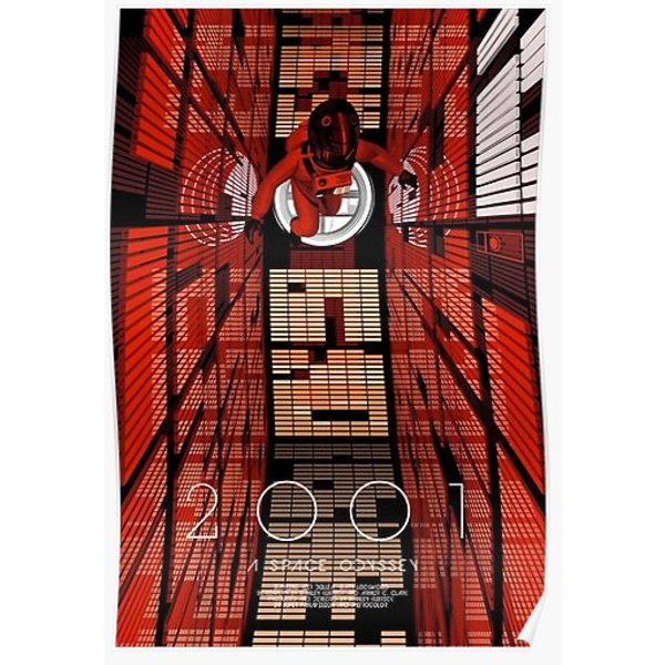 Poster 2001 A Space Odyssey Premium Matte Vertical Poster-image