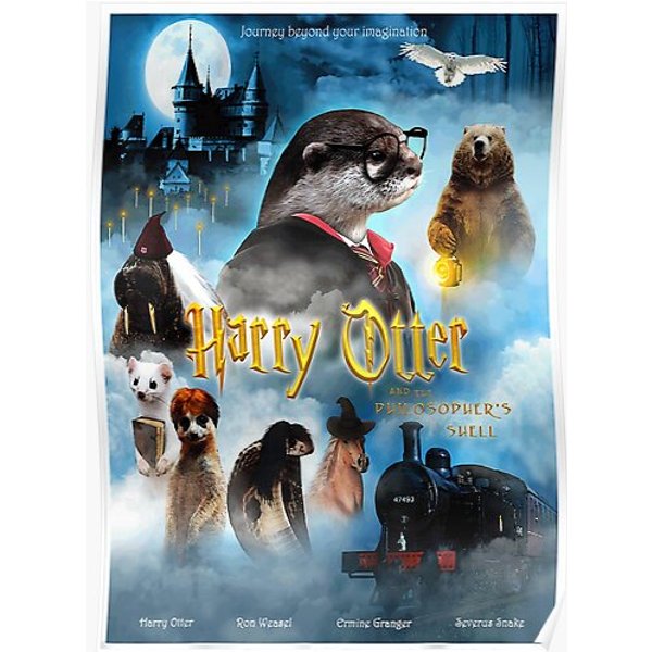 Harry Otter Movie Poster Premium Matte Vertical Poster-image