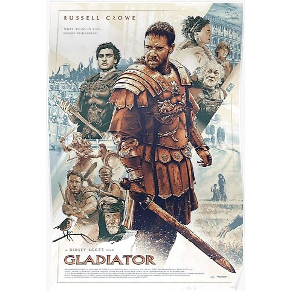 Gladiator Movie Premium Matte Vertical Poster-image