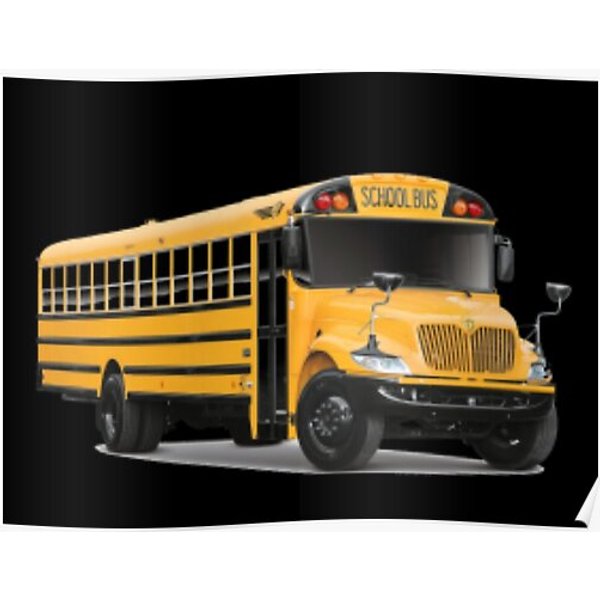 School Bus #1 Premium Matte Vertical Poster-image