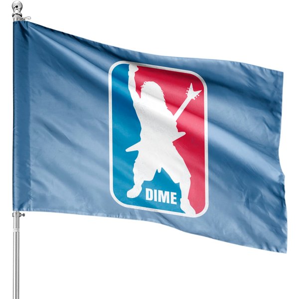 Dime Dimebag Darrell Sport, Guitar Love Player House Flags-image