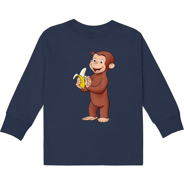 Curious George Kids Long Sleeve T-Shirts-image