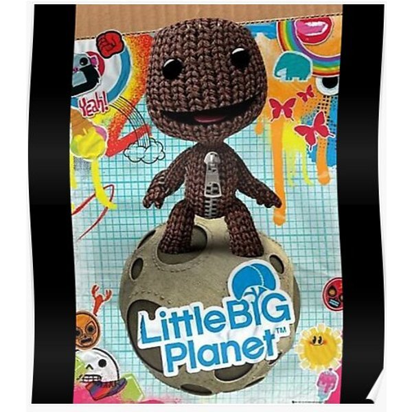 Sackboy Little Big Planet Fan Art Sticker Premium Matte Vertical Poster-image
