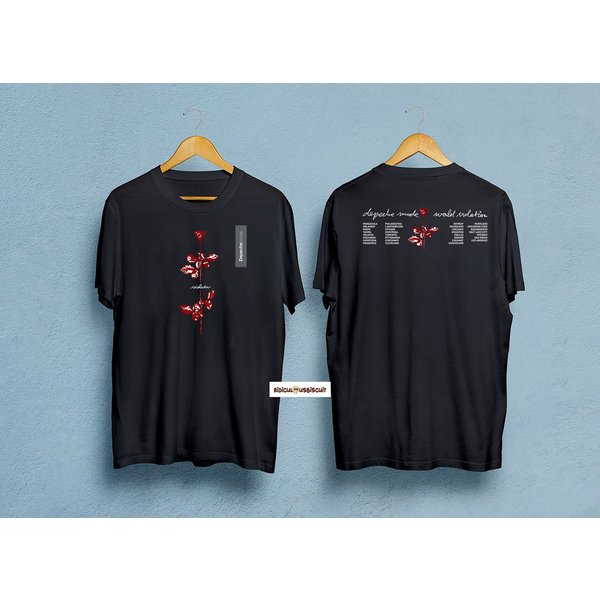 1990 Depeche Mode Vintage World Violator Concert T-Shirt, Depeche Mode Shirt, 90S Violator Tour Shirt-image