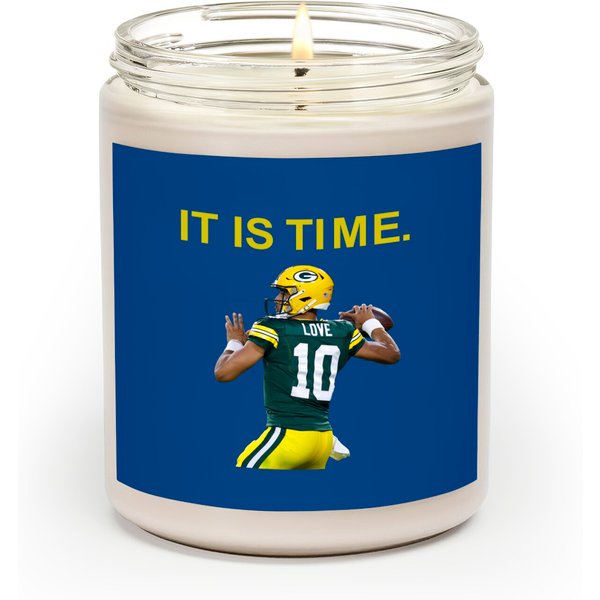 Jordan Love "It Is Time." Scented Candles-image