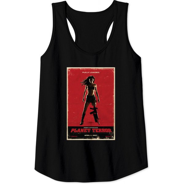 Planet Terror Tank Tops Movie Promo Quentin Tarantino Cult Classic Robert Rodriguez-image