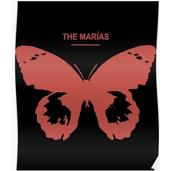 The Marias Merch Black Butterfly Baby Premium Matte Vertical Poster-image