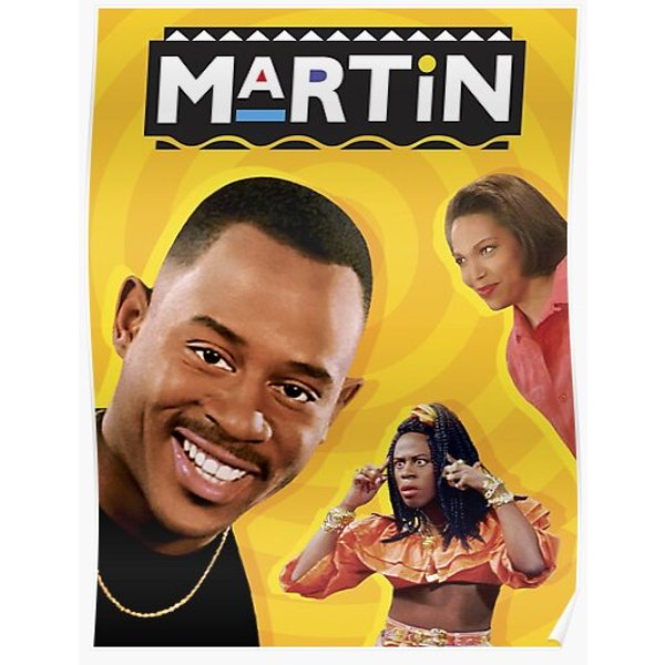 Martin 90S Tv Show And Series Premium Matte Vertical Poster-image