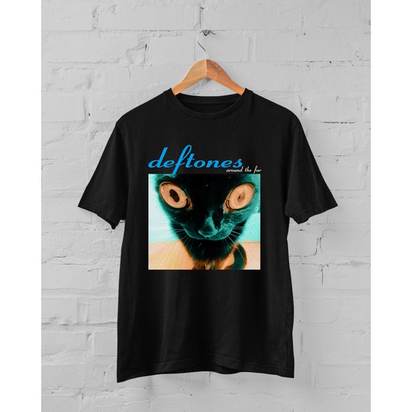 Vintage Deftone Around The Fur Cat T-Shirt-image