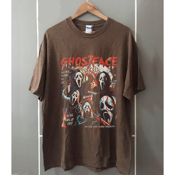 Vintage Ghostface Horror Movie Scream T-Shirt-image