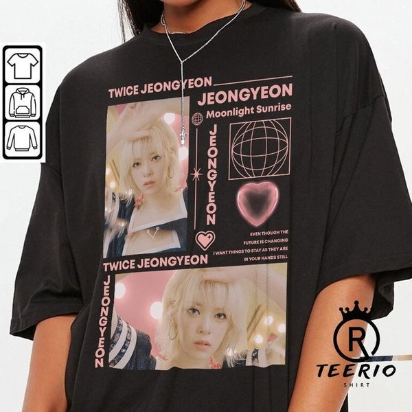 Twice Shirt, Twice Jeongyeon Shirt, Jeongyeon Shirt, Kpop Album Shirt T-Shirts T-Shirt-image