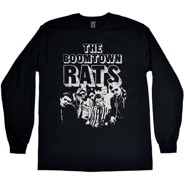 Boomtown Rats Band Mens Long Sleeve Shirt-image