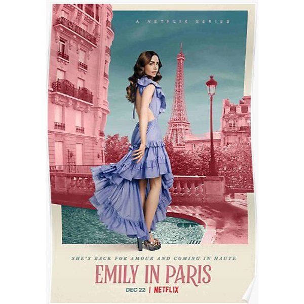 Emily In Paris 2 Premium Matte Vertical Poster-image